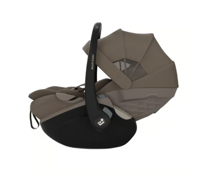 Preview: Maxi-Cosi Pebble Slide Pro Oak Truffle mit Sonnenverdeck